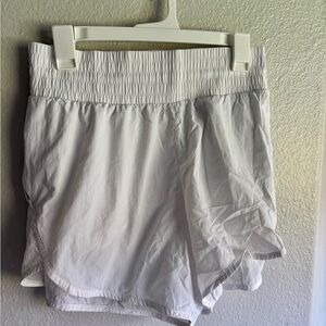 All in Motion White Athletic Shorts